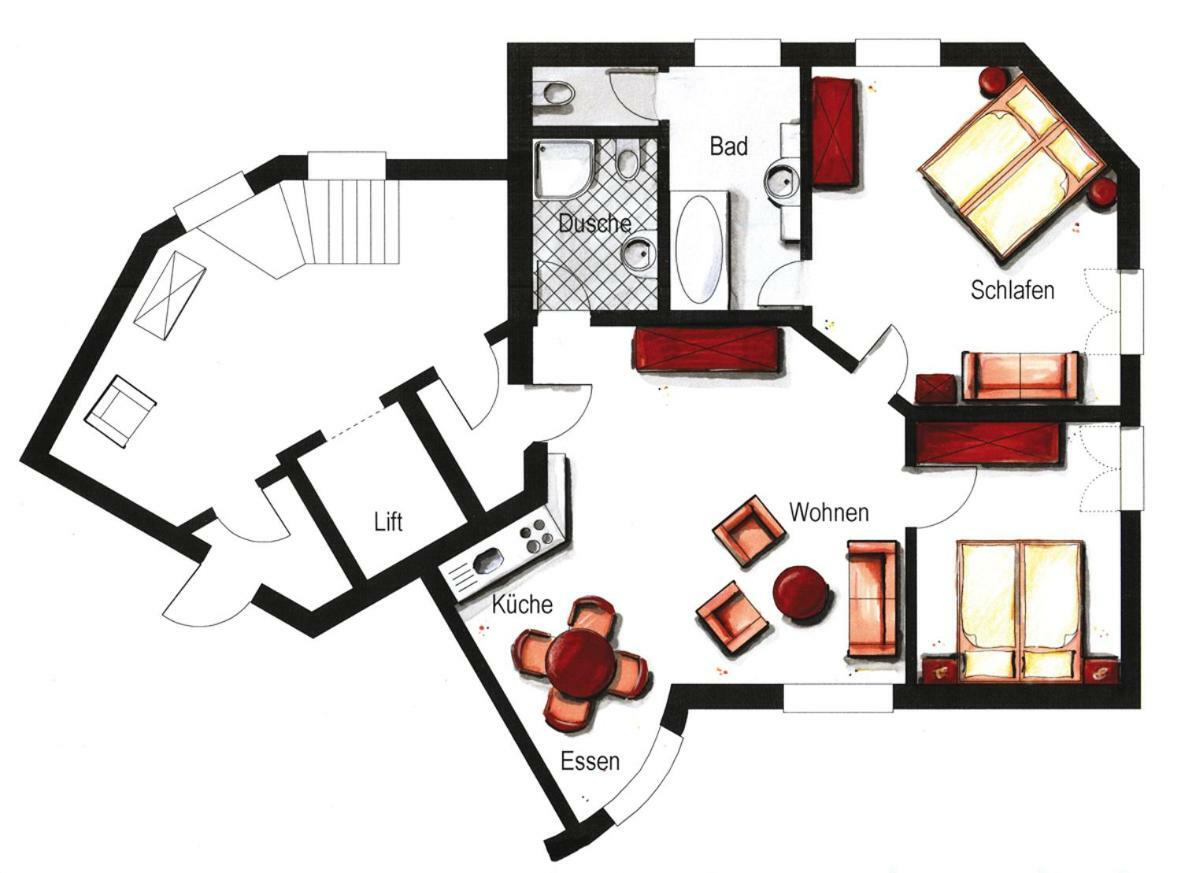 Villa Katharina Ferienwohnungen Вилинген Екстериор снимка